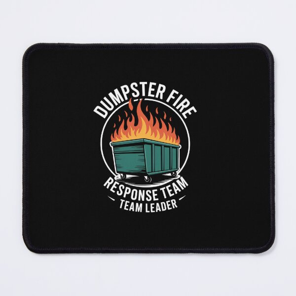 Item preview, Dumpster Fire Response Team Leader Funny Work Humor designed and sold by estellaken.