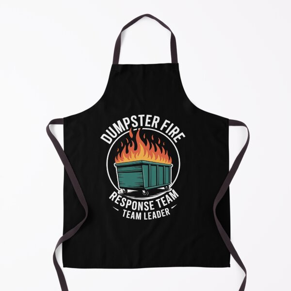 Item preview, Dumpster Fire Response Team Leader Funny Work Humor  designed and sold by estellaken.