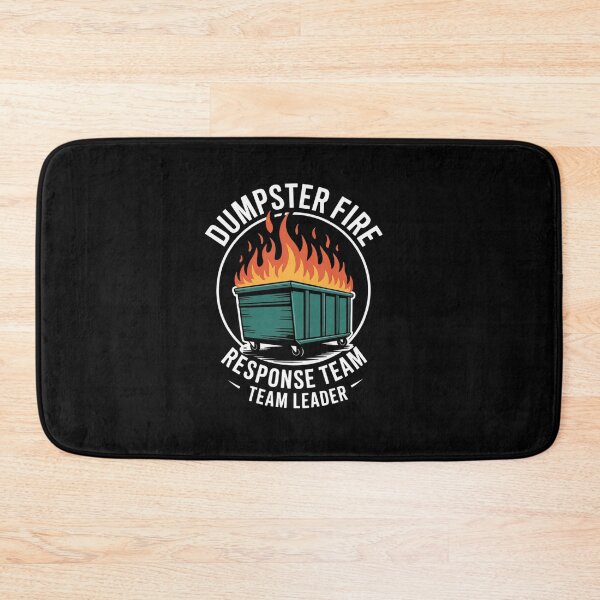 Item preview, Dumpster Fire Response Team Leader Funny Work Humor  designed and sold by estellaken.