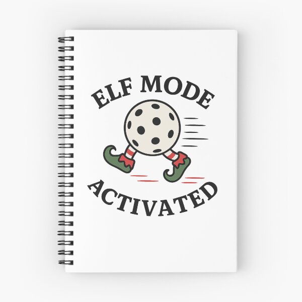 Item preview, Elf Mode Activated – Holiday Pickleball Speed Burst designed and sold by techy-rrr.