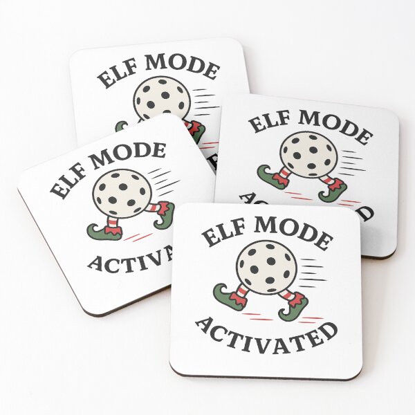 Item preview, Elf Mode Activated – Holiday Pickleball Speed Burst designed and sold by techy-rrr.