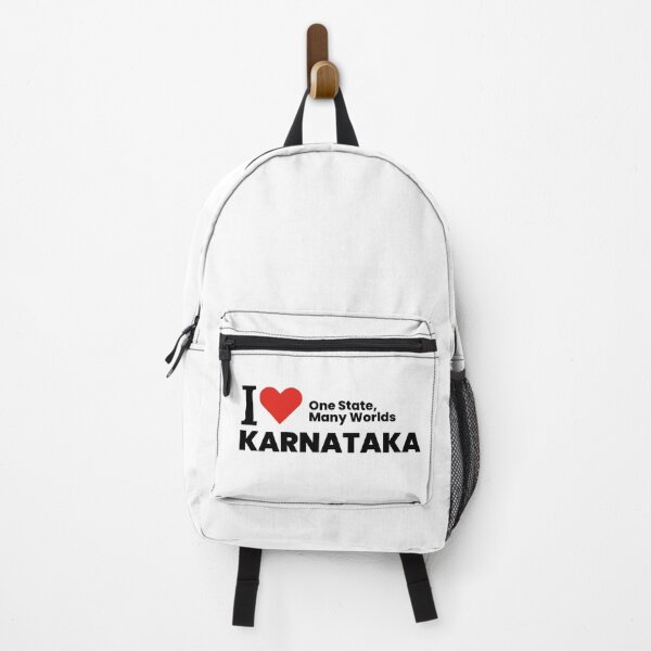 Item preview, I ❤️ Karnataka – One State, Many Worlds | Travel & Culture Sticker designed and sold by saan-creatives.