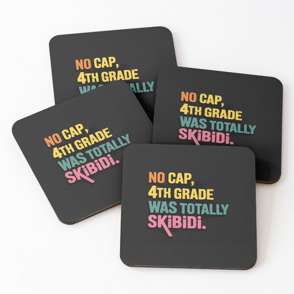 Item preview, No Cap 4TH Grade Was Totally Skibidi Teacher Student designed and sold by JessicaWalshdf.