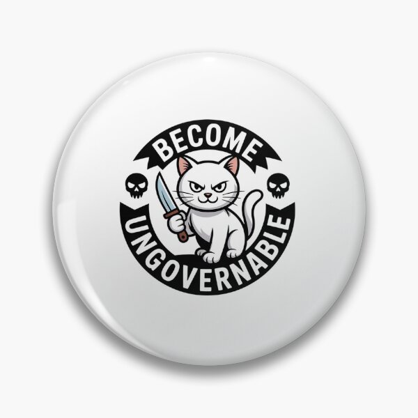 Item preview, Become Ungovernable Cat Irony And Sarcasm Funny Cat Lover  designed and sold by milanforbes.