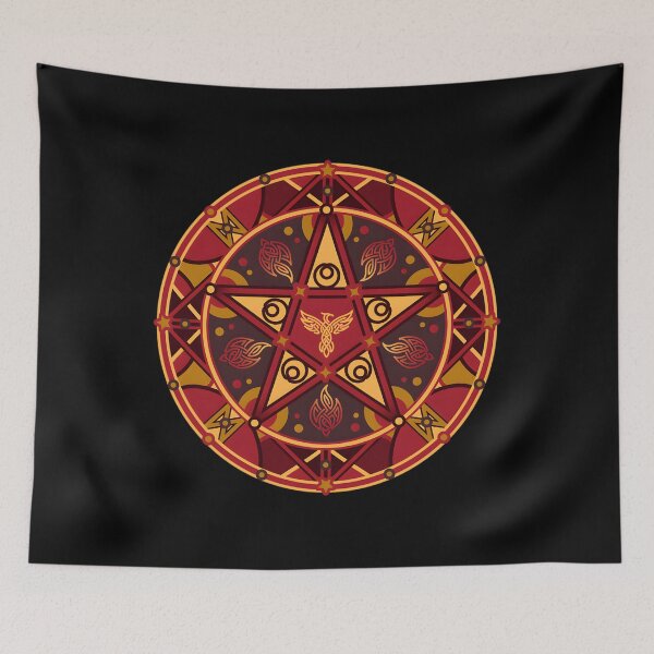 Item preview, Cute Phoenix Transformation Summoning Circle designed and sold by StaceyALangner1.