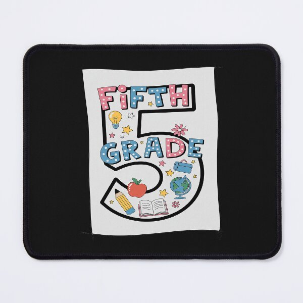 Item preview, Number 5 Fifth Grade Hello 5th Grade Squad Teacher Student designed and sold by GaryPacheco6.