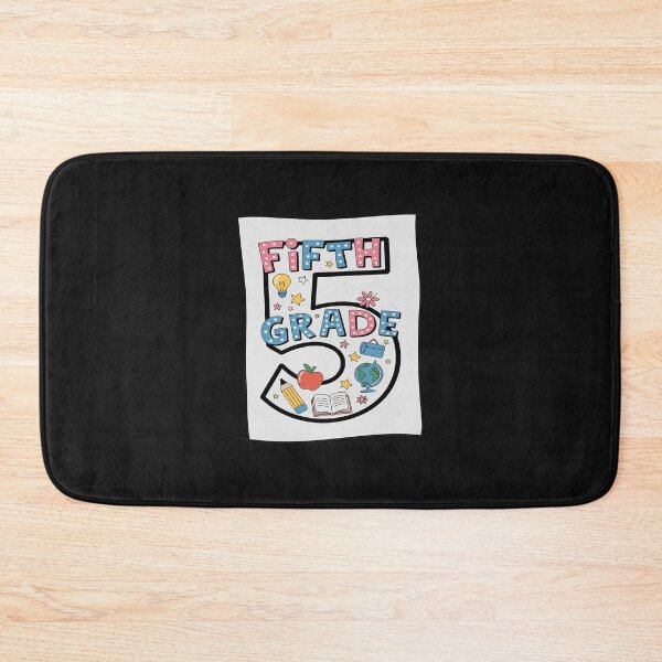 Item preview, Number 5 Fifth Grade Hello 5th Grade Squad Teacher Student designed and sold by GaryPacheco6.