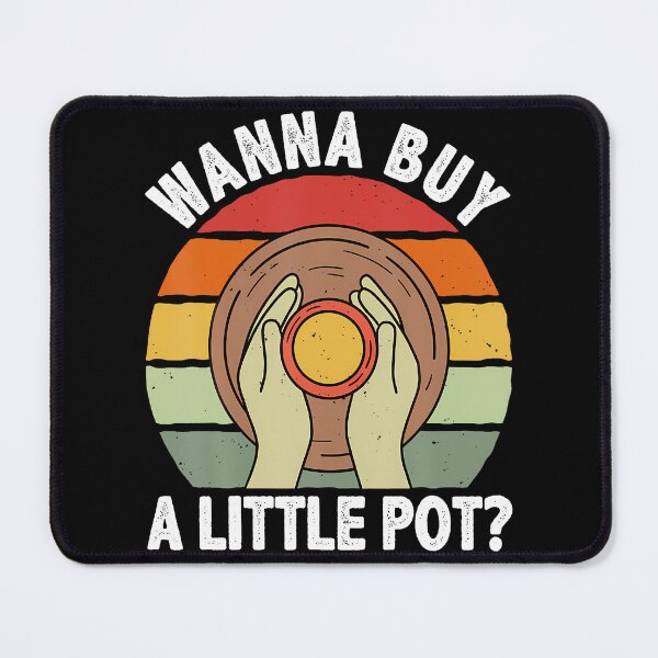 Item preview, Ceramic Artist - Wanna Buy A Little Pot Clay Pottery Gifts designed and sold by JosephineEdith1.