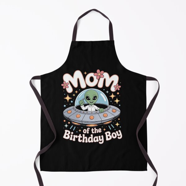 Item preview, Funny Mom Of The Birthday Boy Party Space Bday Alien UFO designed and sold by MinaReinger.