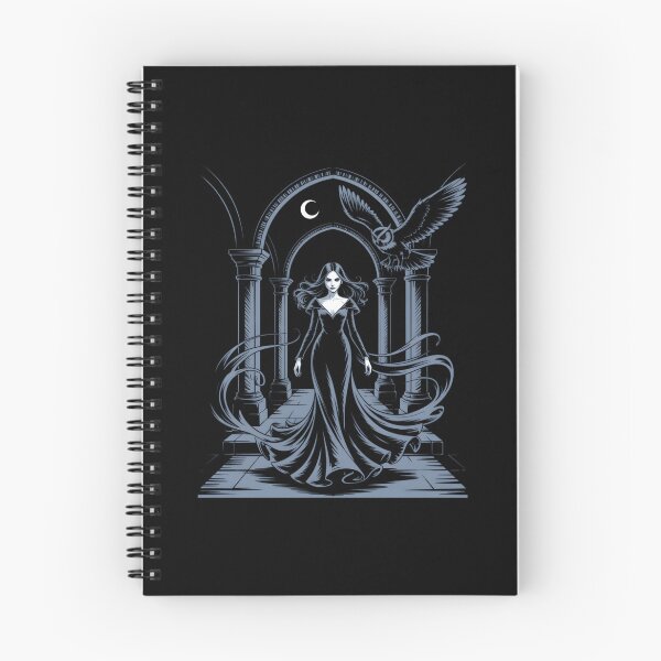 Item preview, Gothic Witch And Owl Dark Moon Fantasy designed and sold by StaceyALangner1.