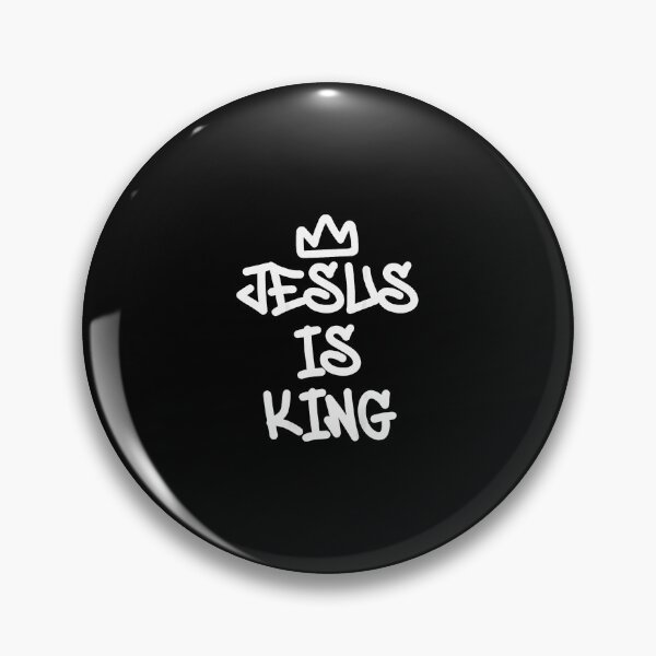 Item preview, Jesus Is King Graffiti Style Christian Streetwear Art designed and sold by CarmelaConstan.