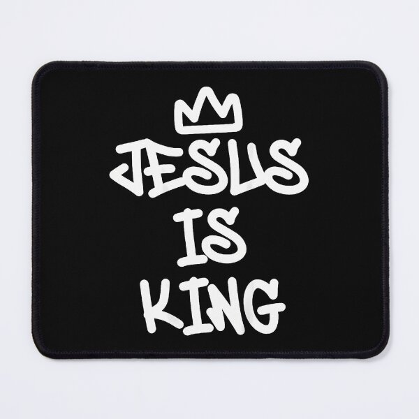 Item preview, Jesus Is King Graffiti Style Christian Streetwear Art designed and sold by CarmelaConstan.