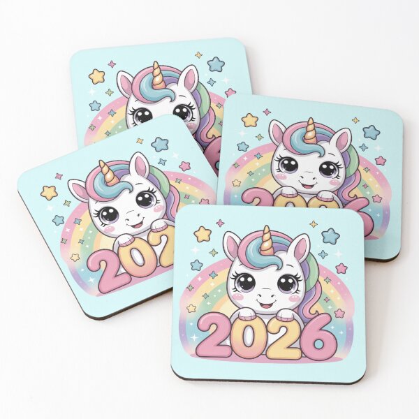 Item preview, Happy New Year 2026 Unicorn Lovers Magical  Vibes designed and sold by Nzgiftsandmore.