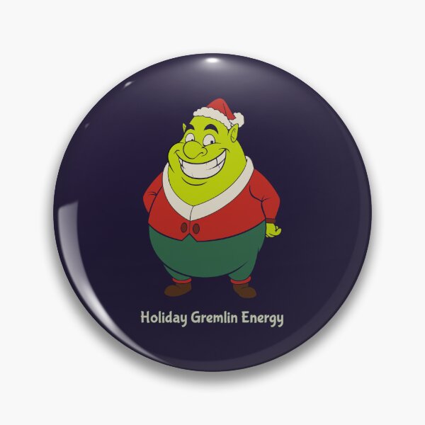 Item preview, Holiday Gremlin Energy - Christmas Troll designed and sold by Drawings Project.