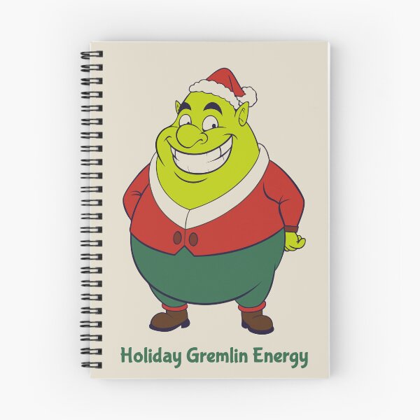 Item preview, Holiday Gremlin Energy - Christmas Troll designed and sold by Drawings Project.