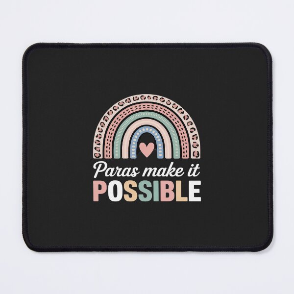 Item preview, Paras Make It Possible Teacher Paraprofessional Paraeducator designed and sold by JessicaWalshdf.