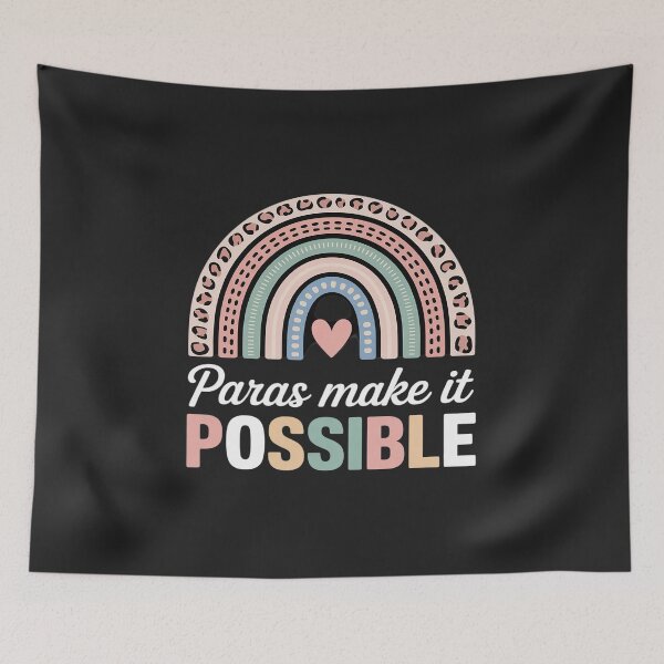 Item preview, Paras Make It Possible Teacher Paraprofessional Paraeducator designed and sold by JessicaWalshdf.