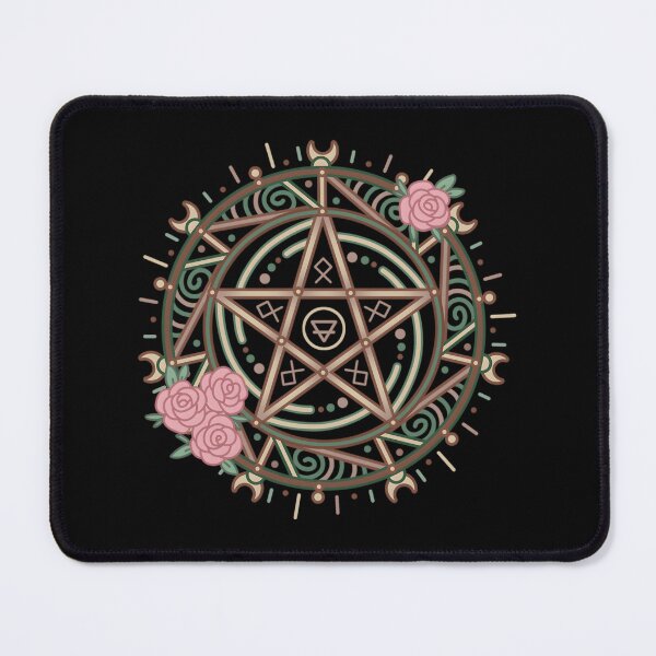 Item preview, Cute Grounding Stability Floral Summoning Circle designed and sold by StaceyALangner1.