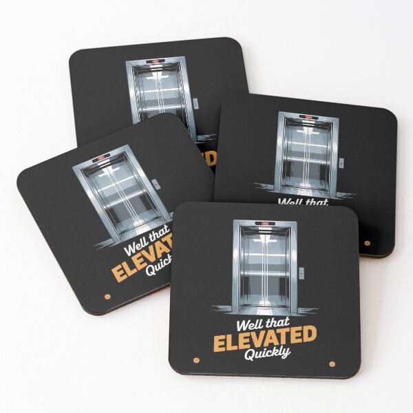 Item preview, Funny Elevator Well That Elevated Quickly  designed and sold by MinaReinger.