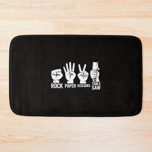 Item preview, Carpenters Rock Paper Scissor Table Saw Fathers Day designed and sold by margaridroso.