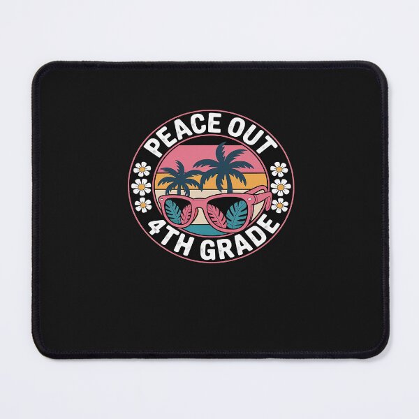 Item preview, Peace Out 4th Grade Graduation Vacation Groovy Sunglasses designed and sold by JessicaWalshdf.