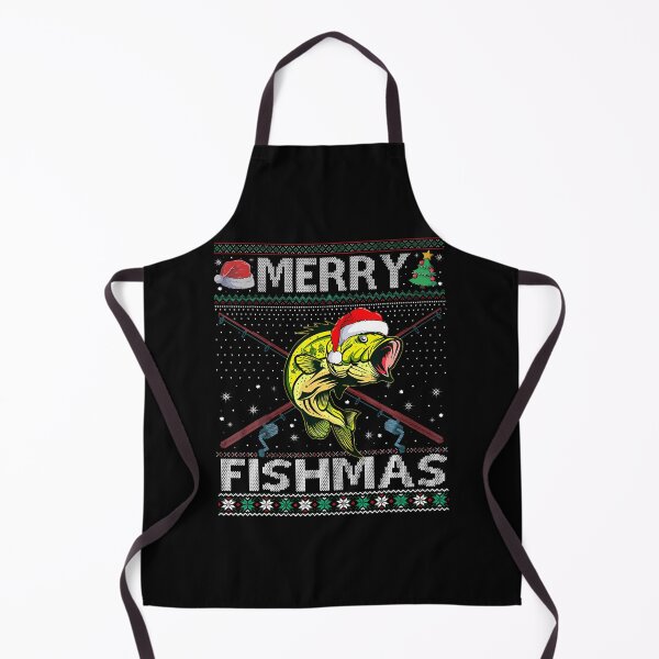 Item preview, Merry Fishmas Bass Fish Fishing Christmas Ugly 	 Xmas designed and sold by ChantelNicole.