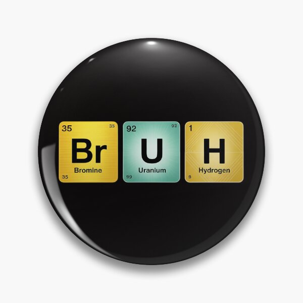 Artikelvorschau, Bruh Chemie Geschenk Meme Periodensystem Meme Elemente entworfen und verkauft von margaridroso.
