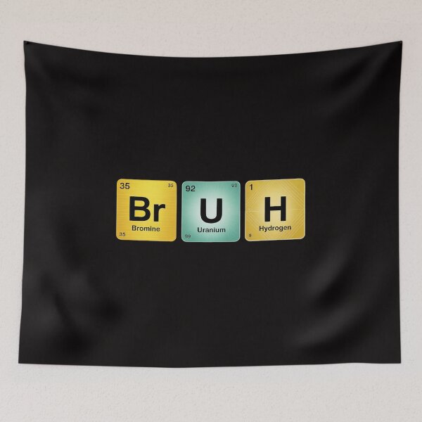 Item preview, Bruh Chemistry Gift Meme Periodic Table Meme Elements designed and sold by margaridroso.