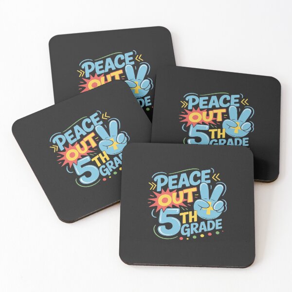 Item preview, Peace Out 5th Grade Funny End Of School Year designed and sold by JessicaWalshdf.