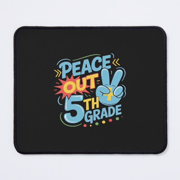 Item preview, Peace Out 5th Grade Funny End Of School Year designed and sold by JessicaWalshdf.