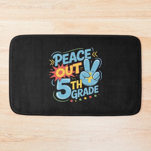 Item preview, Peace Out 5th Grade Funny End Of School Year designed and sold by JessicaWalshdf.