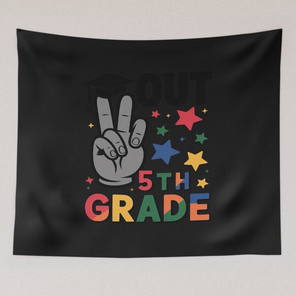 Item preview, Peace Out 5th Grade Last Day of School Summer Break designed and sold by GaryPacheco6.