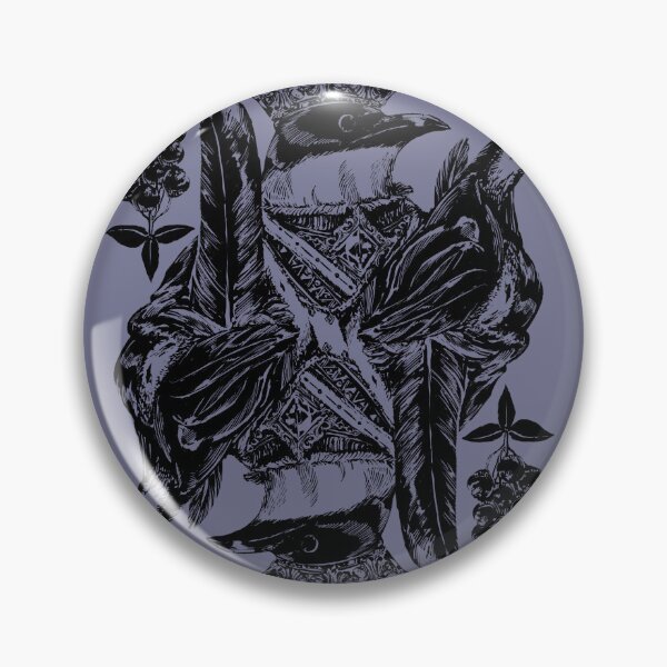 Item preview, The Azure-winged Magpie King of Cards designed and sold by hichili-dori.