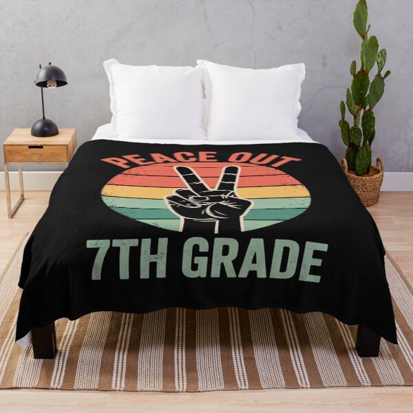Item preview, Peace Out 7th Grade Funny End Of School Year Teacher Student designed and sold by JessicaWalshdf.