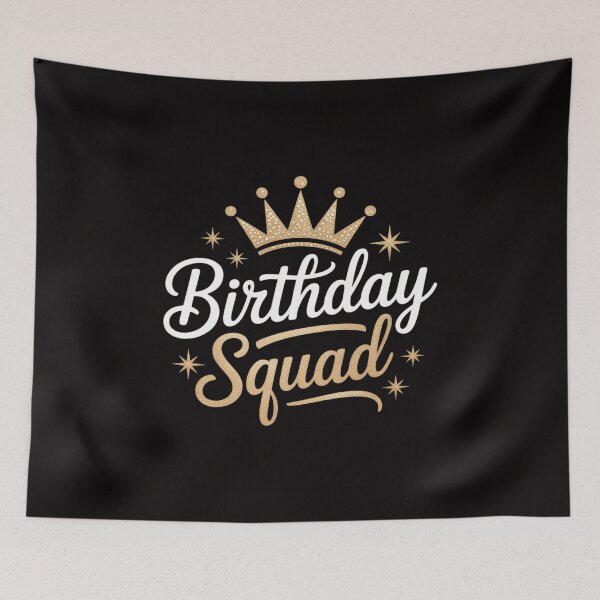 Item preview, Birthday Squad Party Matching Family Group Birth Team designed and sold by margaridroso.