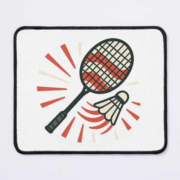 Item preview, Candy Badminton Court Warrior – Holiday Sports Burst Graphic designed and sold by techy-rrr.