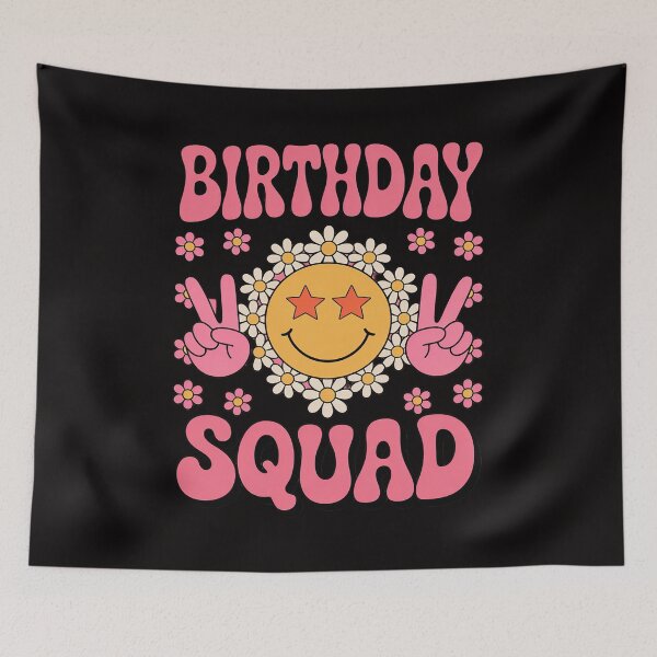 Item preview, Birthday Squad Matching Birthday Family Group Bday Flower designed and sold by margaridroso.