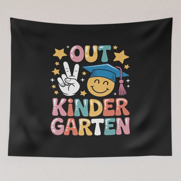 Item preview, Peace Out Kinder Garten Graduation Funny Teacher Student designed and sold by JessicaWalshdf.