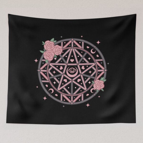 Item preview, Cute Divine Feminine Summoning Circle designed and sold by StaceyALangner1.