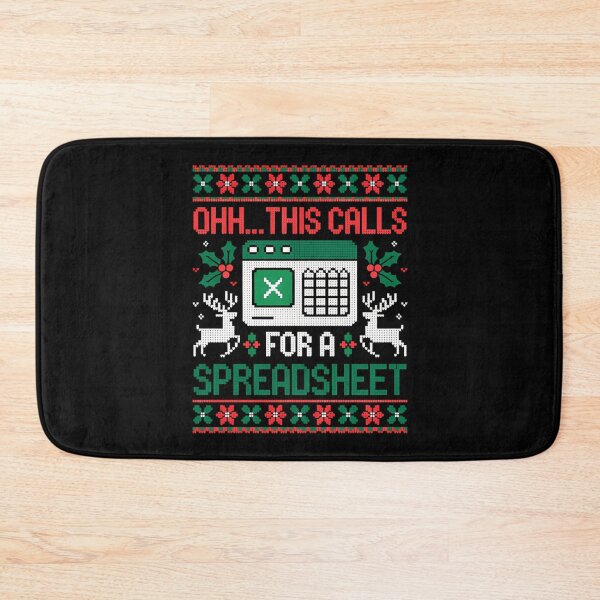 Item preview, For Nerd Holiday This Calls ChristmaCsh rSiprstemaadssheet Oh Classic Fashion Funny designed and sold by JasonCorvar.