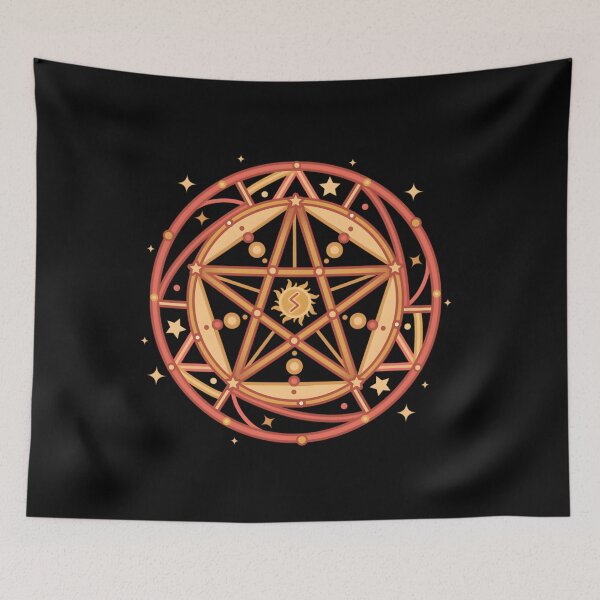 Item preview, Cute Confidence Courage Summoning Circle designed and sold by StaceyALangner1.