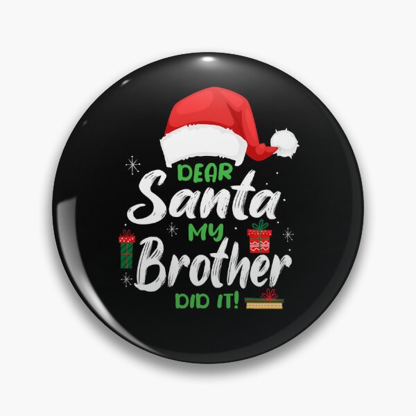 Item preview, Christmas Dear Vintage My Retro It Santa Did Brother Holiday Funny designed and sold by MediarMedic.