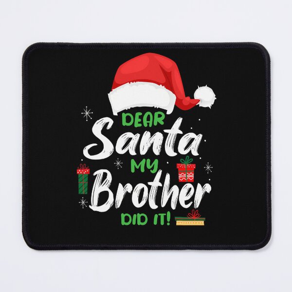Item preview, Christmas Dear Vintage My Retro It Santa Did Brother Holiday Funny designed and sold by MediarMedic.