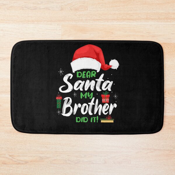 Item preview, Christmas Dear Vintage My Retro It Santa Did Brother Holiday Funny designed and sold by MediarMedic.