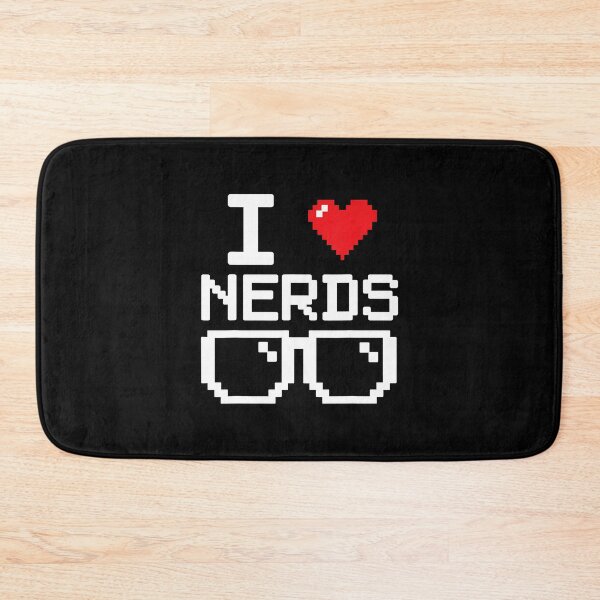 Item preview, I Love Nerds I Heart Nerds For Science Book Knowledge Geeks designed and sold by ChantelNicole.
