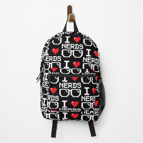 Item preview, I Love Nerds I Heart Nerds For Science Book Knowledge Geeks designed and sold by ChantelNicole.
