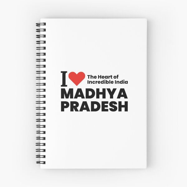 Item preview, I ❤️ Madhya Pradesh – The Heart of Incredible India | Travel & Heritage Sticker designed and sold by saan-creatives.