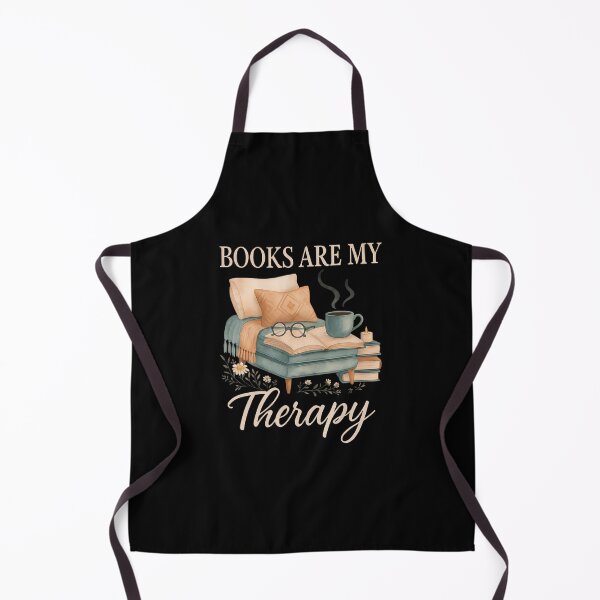 Item preview, Books Are My Therapy Cozy Reading Nook Aesthetic designed and sold by MarcellaTerri.