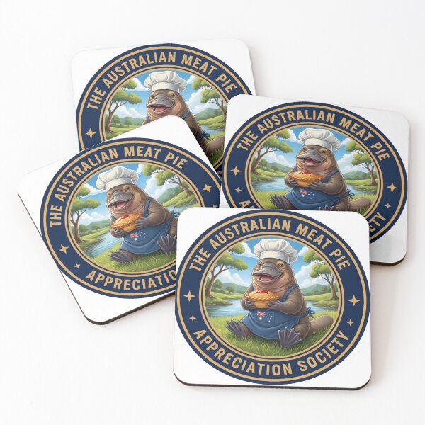Item preview, The Meat Pie Platypus designed and sold by The Australian Meat Pie Appreciation Society.