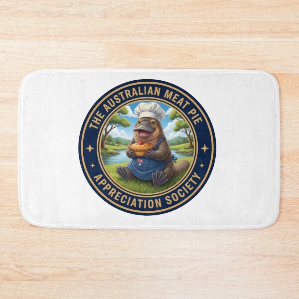 Item preview, The Meat Pie Platypus designed and sold by The Australian Meat Pie Appreciation Society.